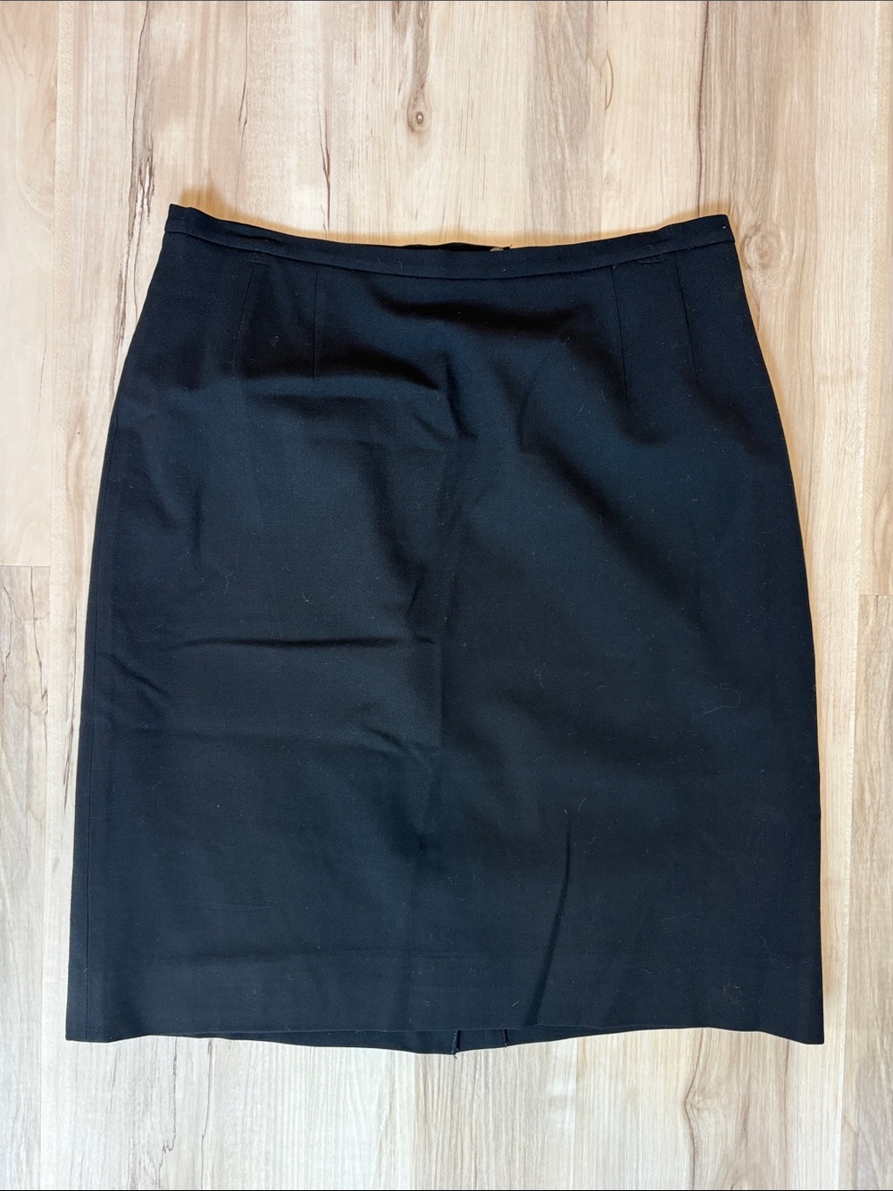 Lands' End Black Pencil Skirt - Classic Workwear - Picture 1 of 5